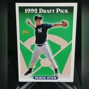 1993 Topps Derek Jeter Draft Pick Rookie Card